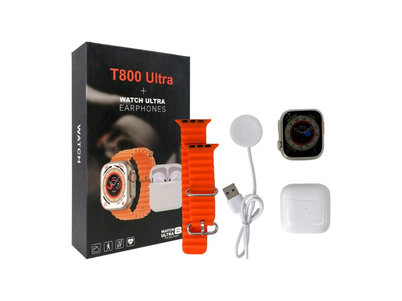 Smart Watch T800 + Auriculares