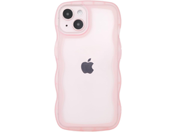 Funda Ondulada IPhone 15 - Rosa