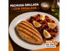 Pechuga Grillada (Incluye Postre y bollitos de Pan Brioche)