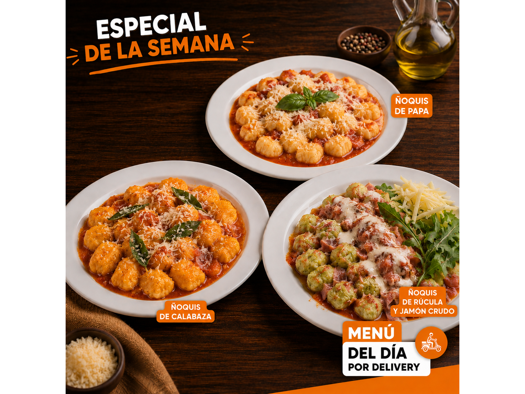ESPECIAL DE LA SEMANA OPCION 4: ÑOQUIS