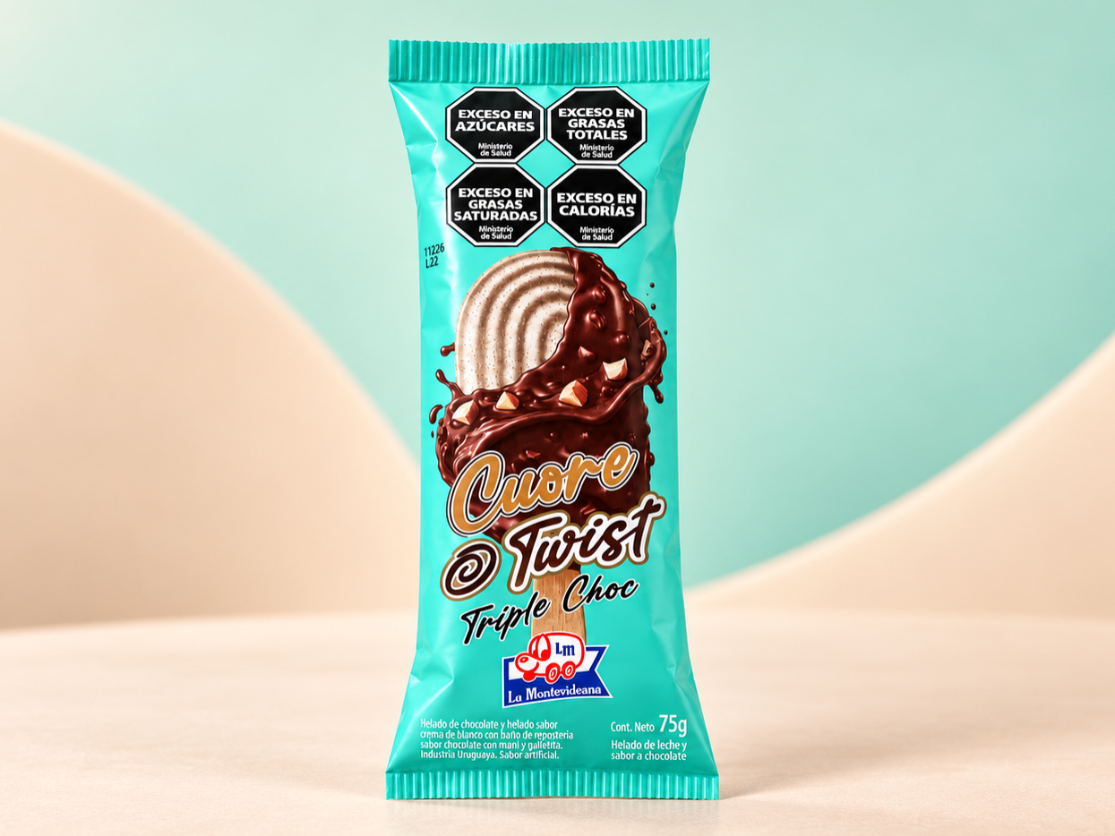 Cuore Twist Triple Choc de Qasa heladería