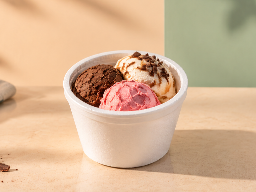 1/4 kg de helado de Qasa heladería