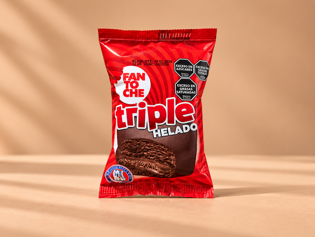 Fantoche Triple Helado