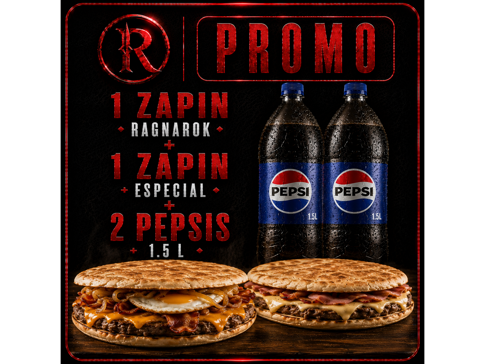 2 Zaping+ 2 Pepsis 1.5