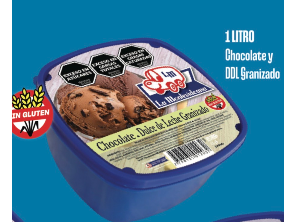 1 LITRO CHOCOLATE Y DDL GRAIZADO