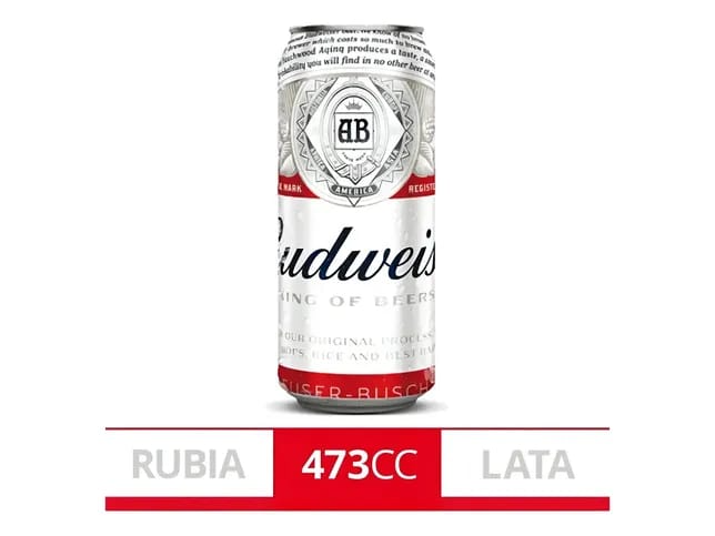 LATA DE CERVEZA (Budweiser)