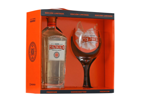 Gin Heredero Estuche + Copa