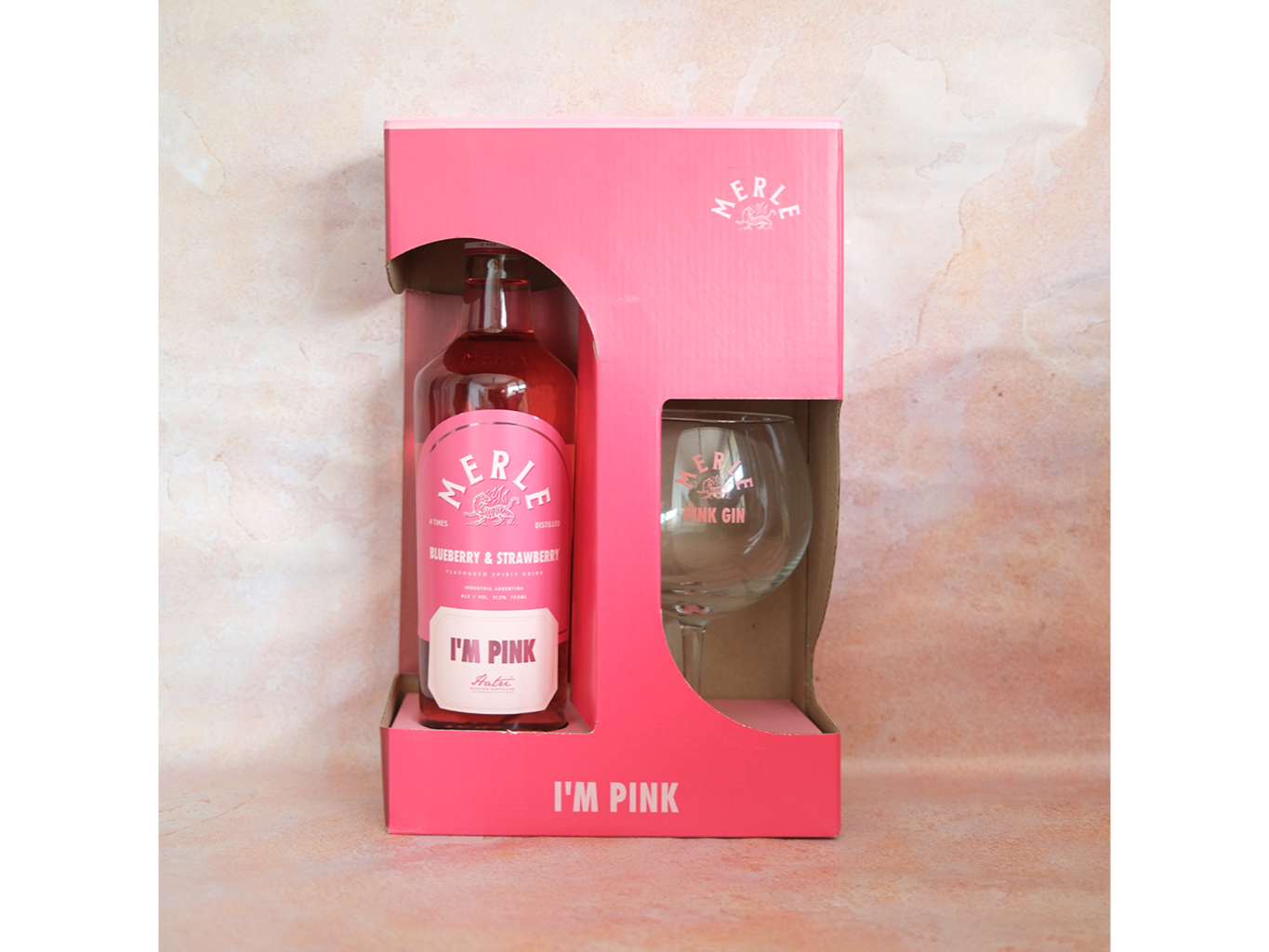 Gin Merle Estuche Pink