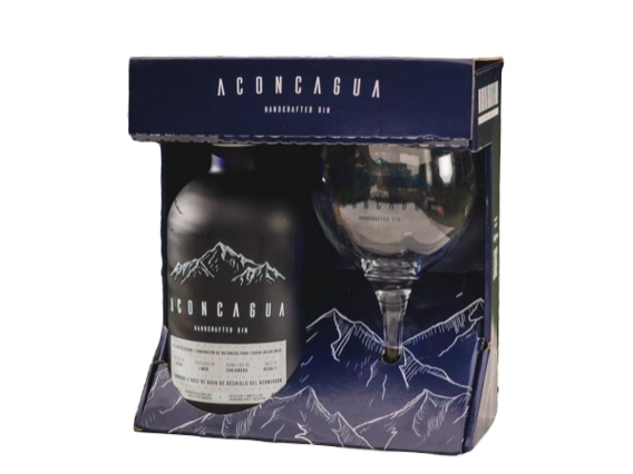Gin Aconcagua Botella 750ml + Copa
