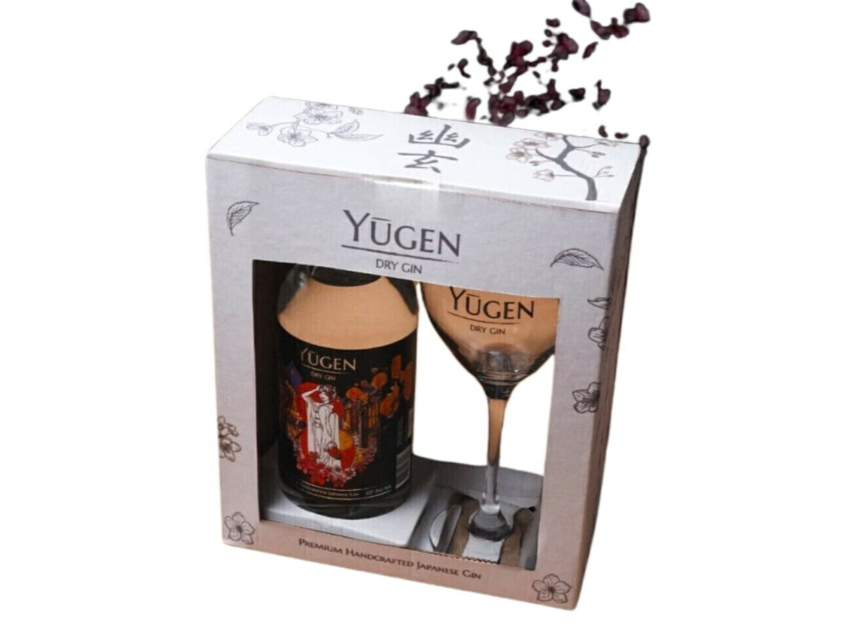 Gin Yugen Estuche + Copa Transparente