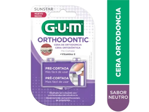 Gum Cera de Ortodoncia sin Sabor