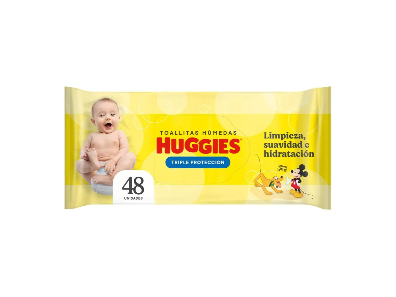 Huggies Toallitas Húmedas Triple Protección
