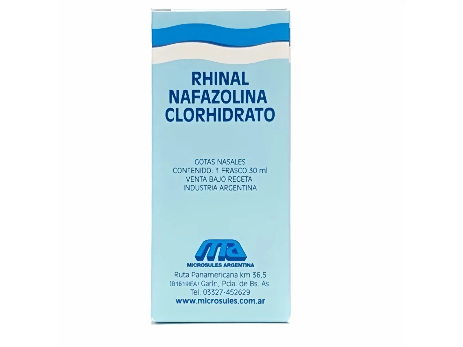 Rhinal Gotas Nasales (0.1 %)