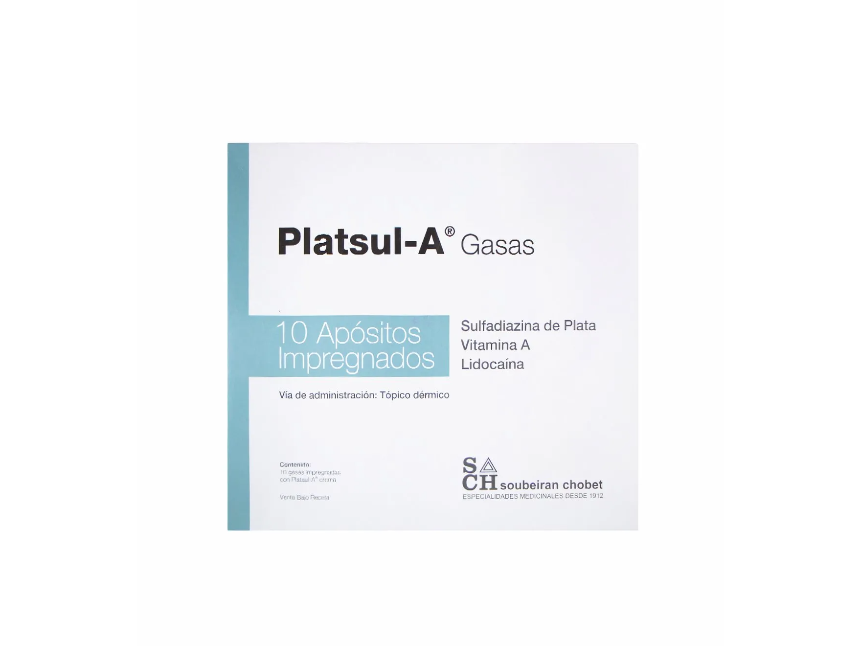 Platsul-A Gasas Apósitos Impregnados
