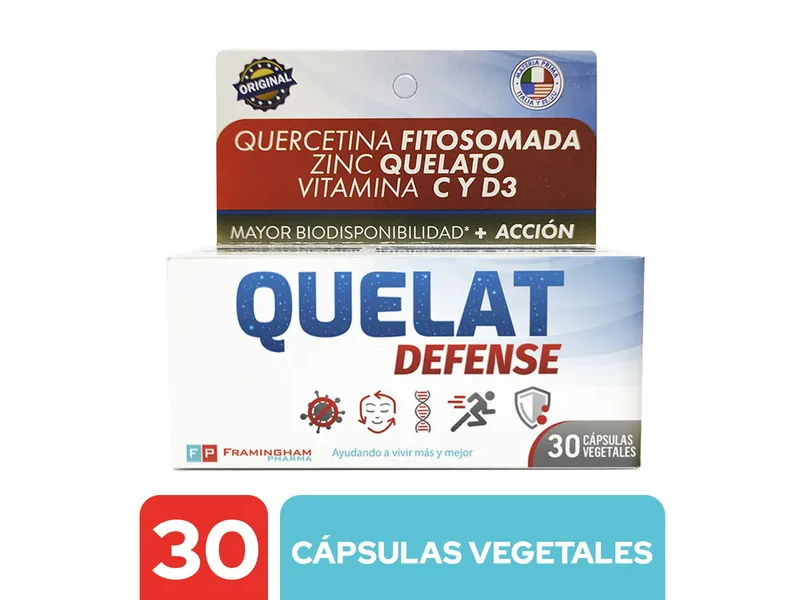 Quelat Suplemento Dietario Defense