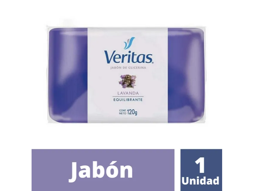 Veritas Jabón de Glicerina Lavanda Equilibrante