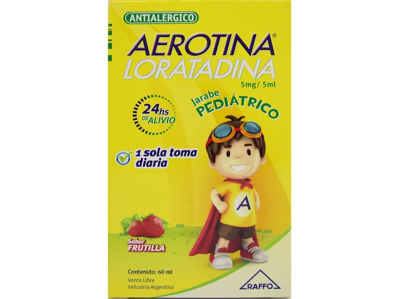 Aerotina Pediátrico Jarabe Con Dosificador