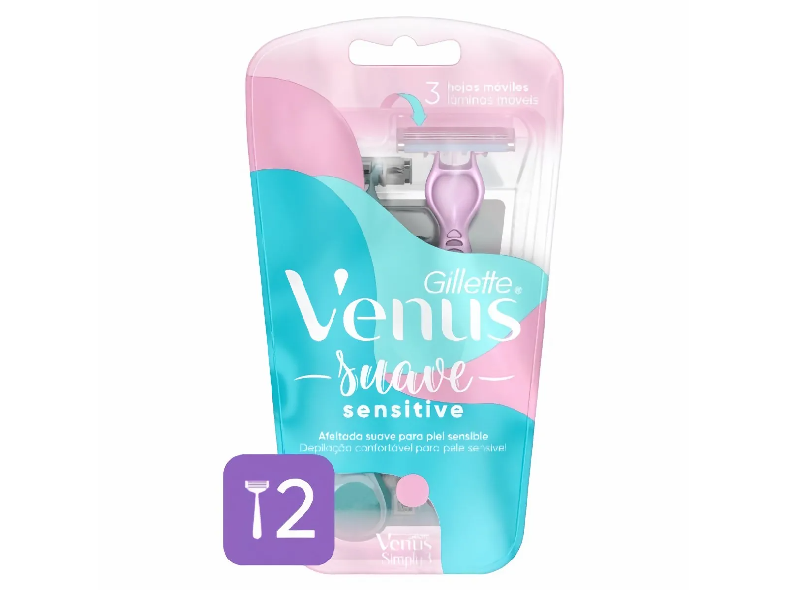Gillette Venus Rasuradoras Simply 3 Sensitive