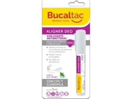 Spray Bucal Bucaltac Para Alineadores Sabeor Icy Mint
