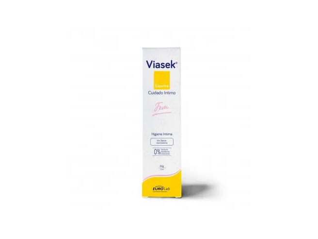 Viasek Espuma Cuidado Intimo Fem Ph 4,5 X 66 G
