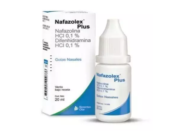 Nafazolex Plus Gotas Nasales (0.1 % / 0.1 %)