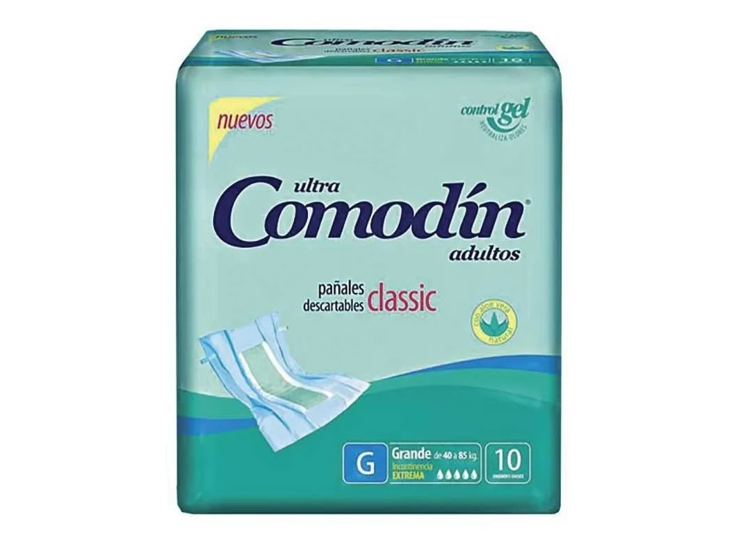 Comodín Pañal Adulto Clásico Tamaño G