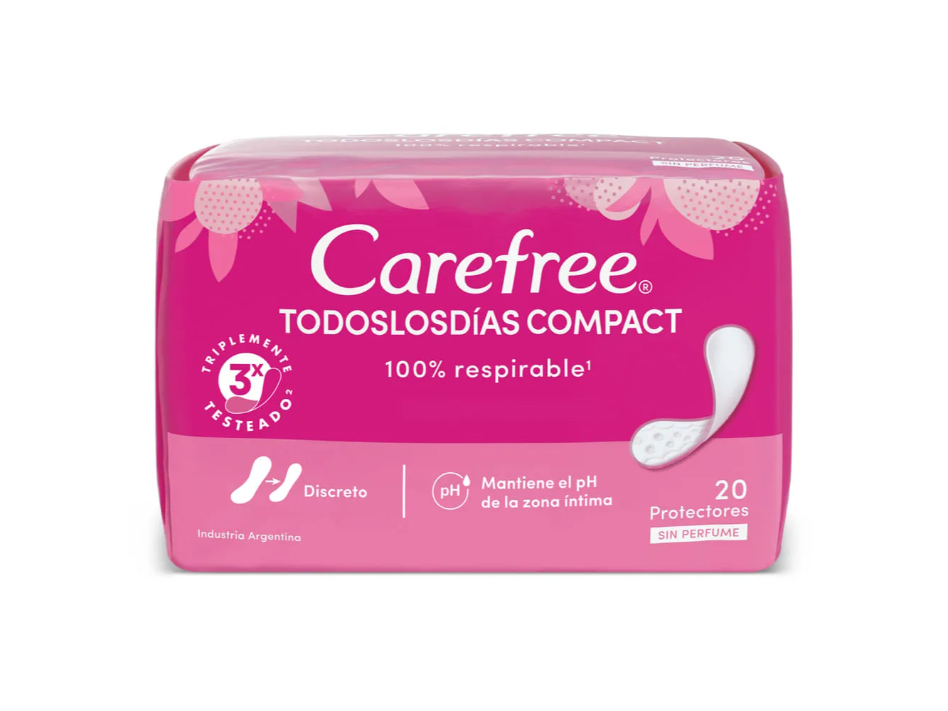 Carefree Protectores Diarios Compact x 20 unidades