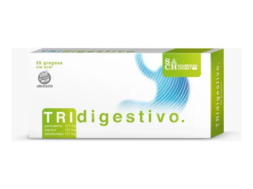 Tridigestivo X 10 Grageas