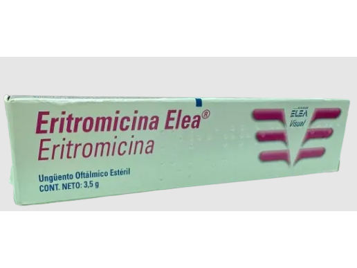 Conjuntivitis Unguento Para Ojos, Eritromicina X 3.5 Gramos