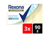 Rexona Jabon De Glicerina Neutro X 3 Unidades. Hipoalergenico
