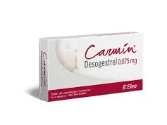 Carmin Anticonceptivo Desogestrel 0.075 Mg X 28 Comp