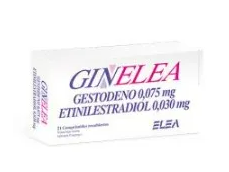 Ginelea Anticonceptivo X 21comp - Gestodeno 0,075mg / Etinilestradiol 0,030mg