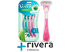 Venus Gillette Sensitive X 4 Unidades Extra Lubricante Con Aloe Vera