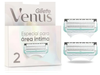 Venus Respuesto Maquinita De Afeitar X 2 Unidades
