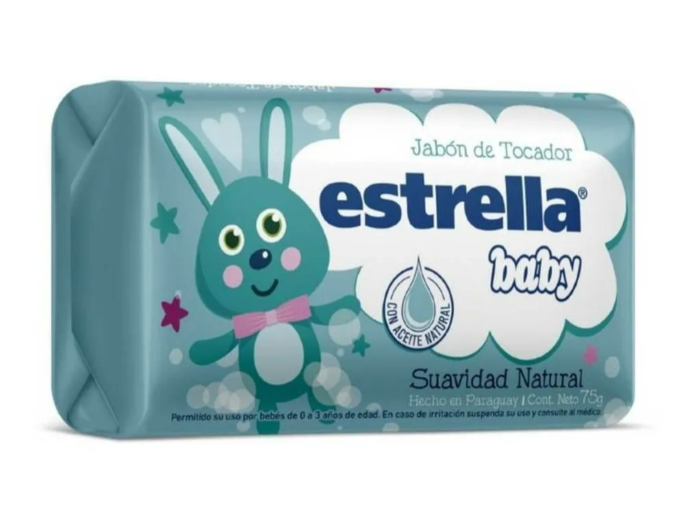 Estrella Baby Jabon En Barra Suavidad Natural