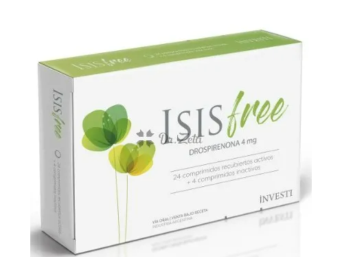 Isis Free - Drospirenona 4mg - 24+4