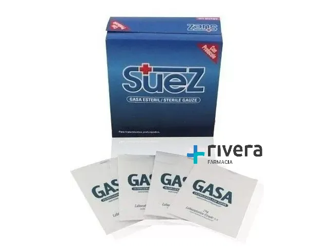 Gasa Esteril 20x20. 24 Trozos. 6 Sobres De 4 Trozos Cada Uno