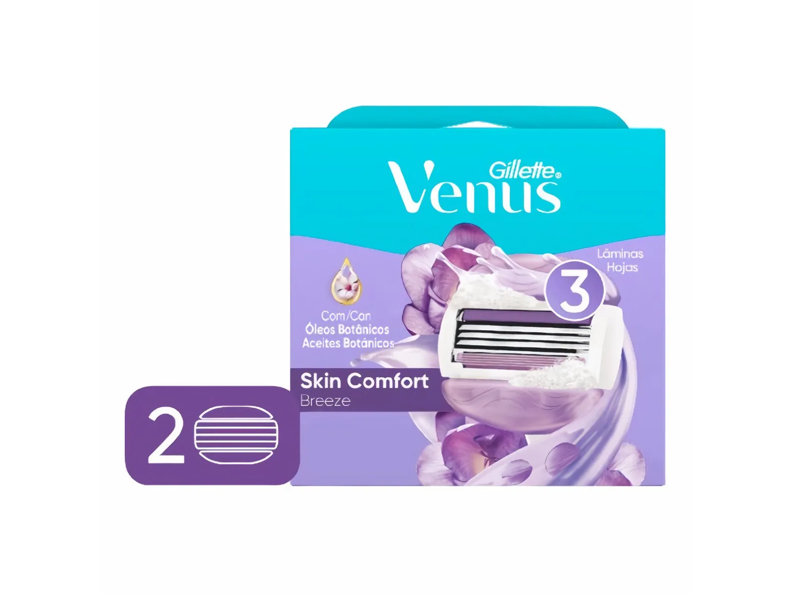 Gillette Venus Breeze x 2 cartuchos