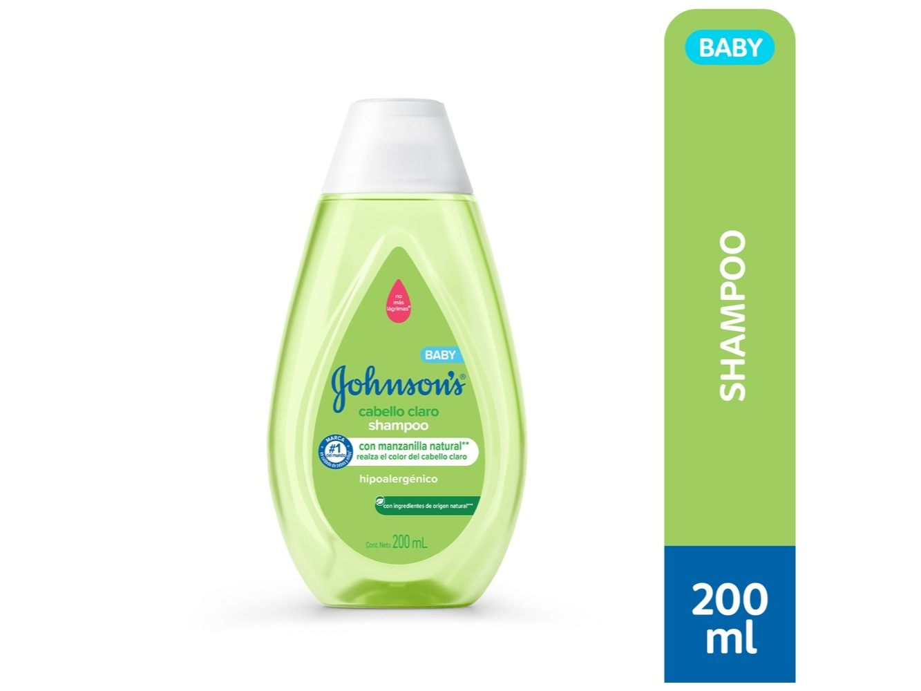 Johnsons Baby Shampoo Cabello Claro
