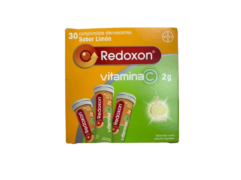 Redoxon Vitamina C X30 Comprimidos Efervescentes. Sabor Limón