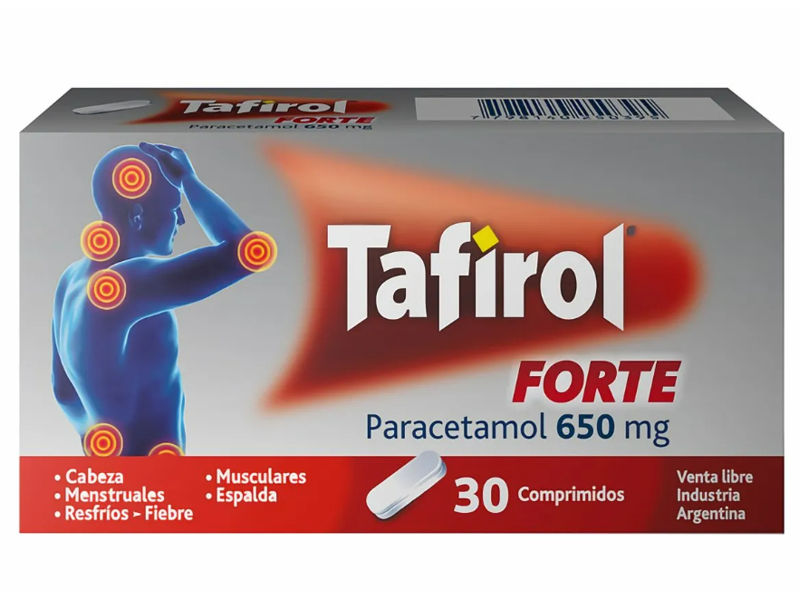 Tafirol Forte x 30 comp  (650 mg)