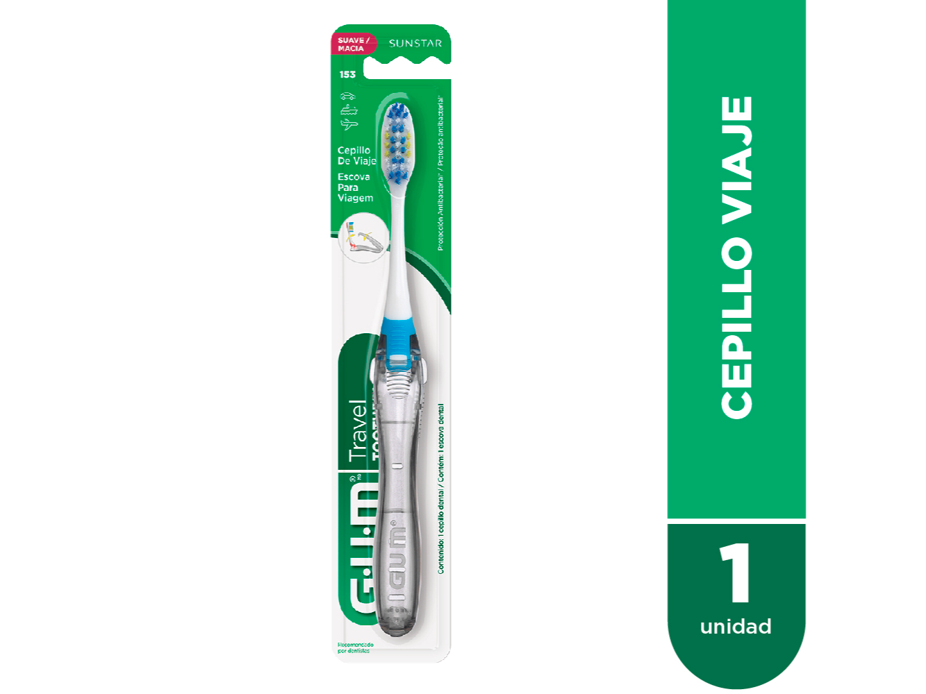 Gum Cepillo Dental Travel