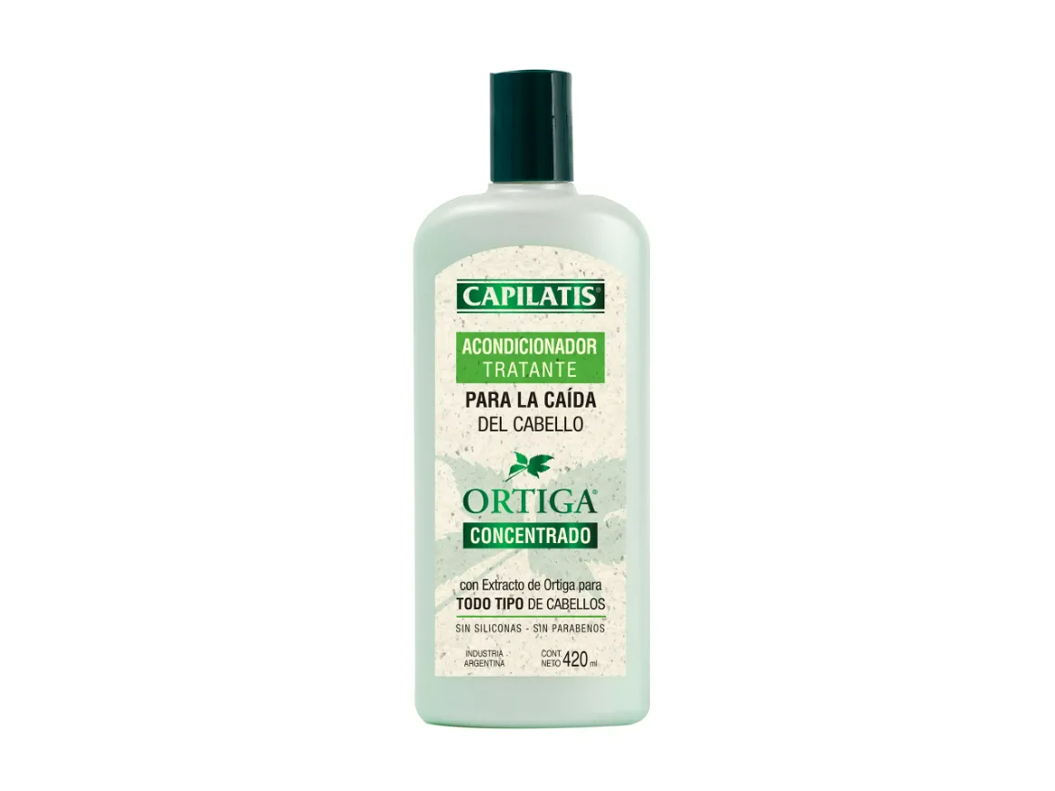 Capilatis Acondicionador Para La Caida Con Ortiga Concentrado 420ml. Todo Tipo De Cabellos