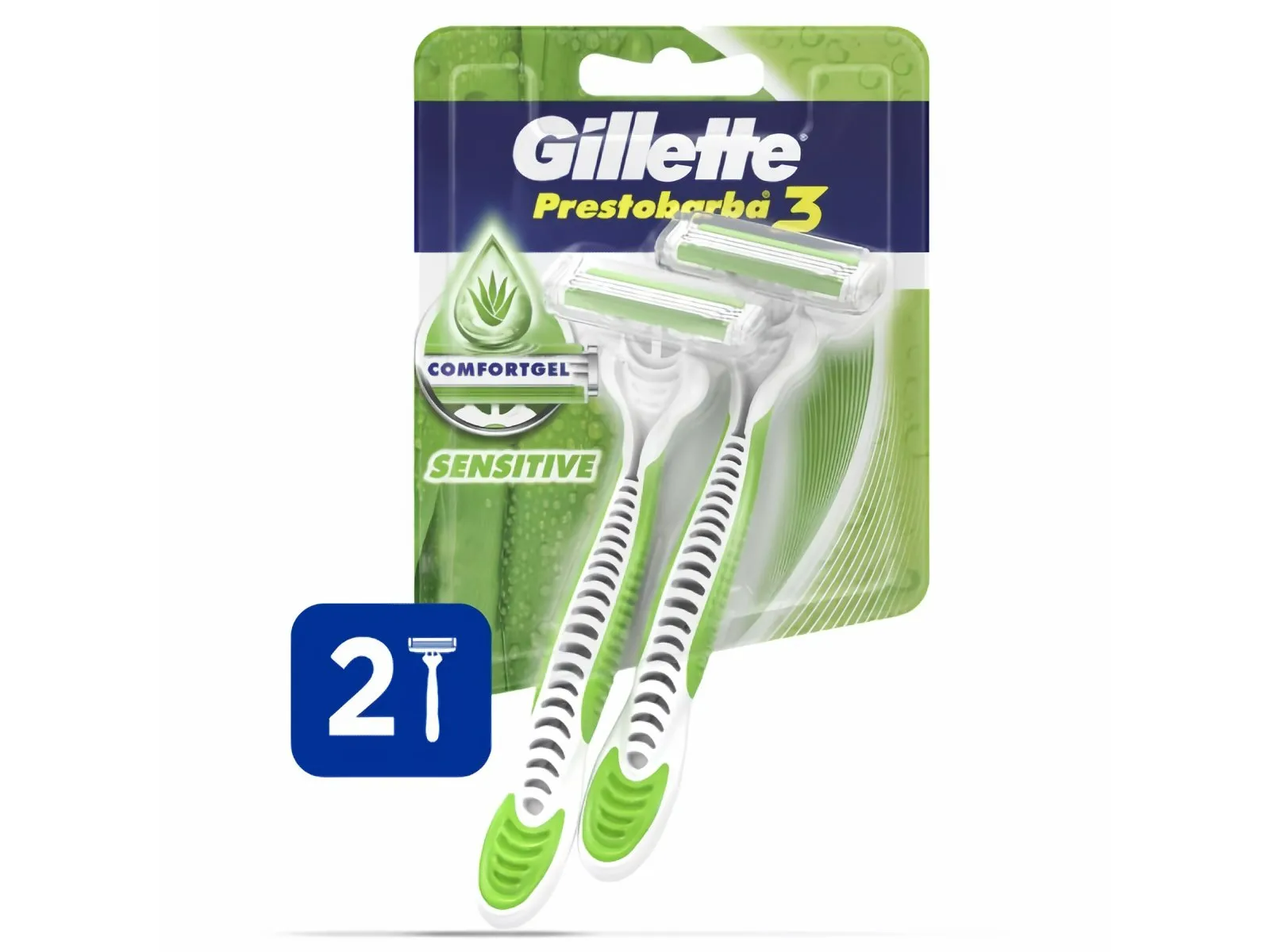 Gillette Prestobarba 3 Máquina de Afeitar Sensitive