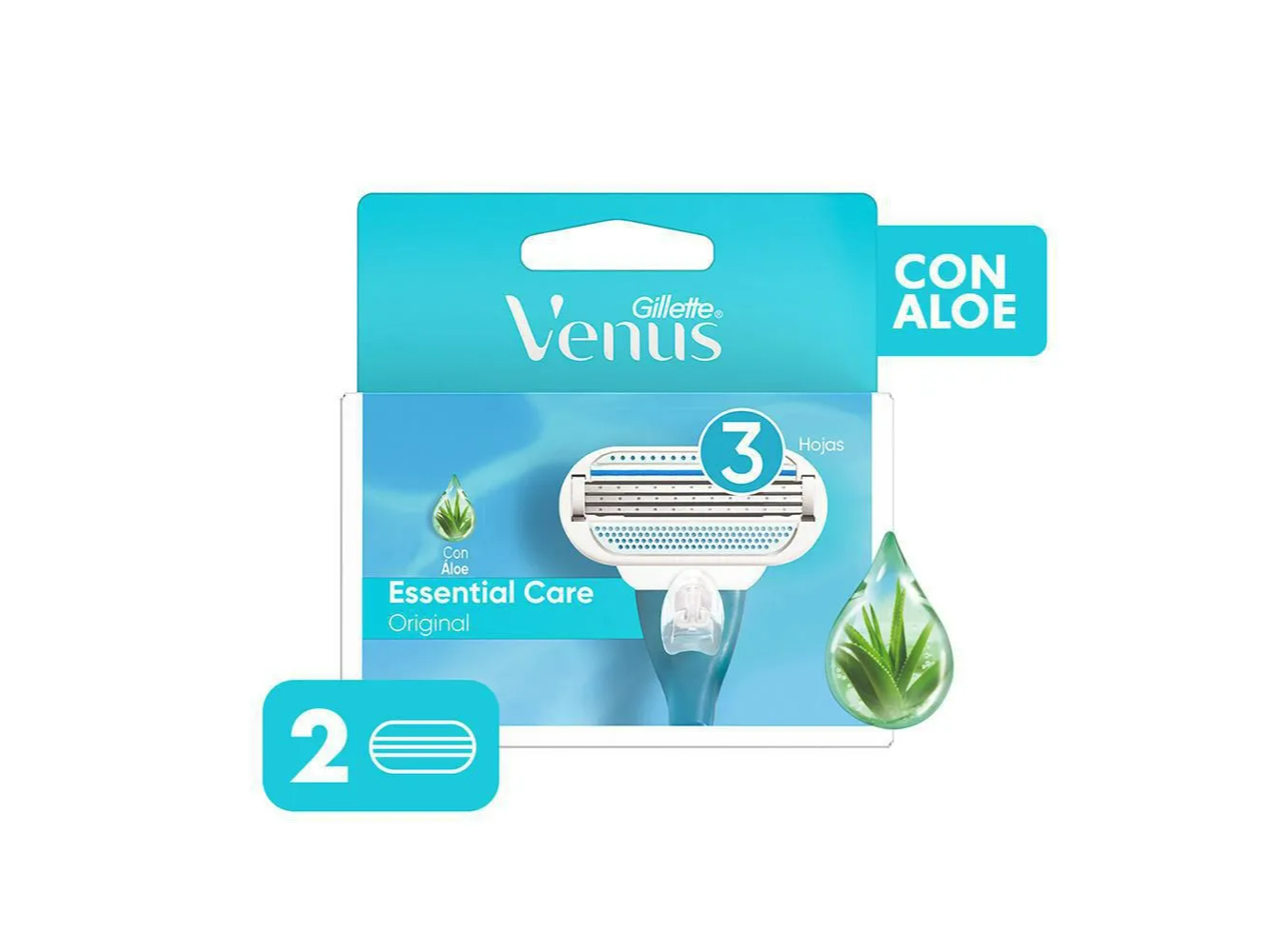 Venus Repuesto de Afeitar Original