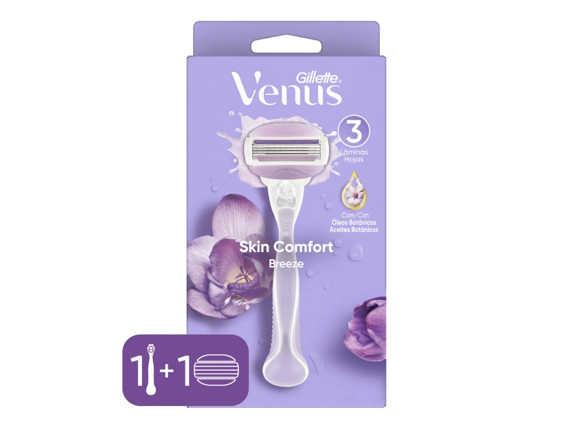 Gillette Venus Máquina de Afeitar Skin Comfort x 1 unidad