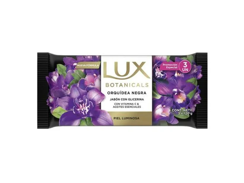Lux Jabón Glicerina Orquideas Negras