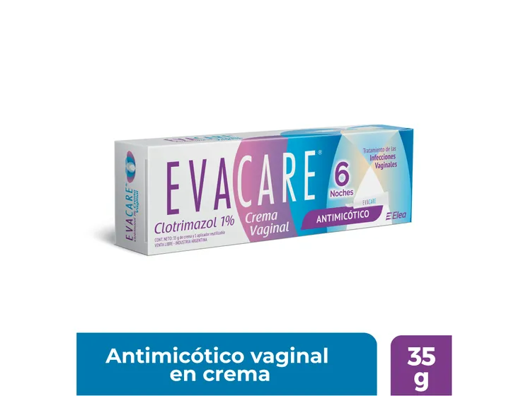 Evacare Crema vaginal x 35 gramos para 6 noches