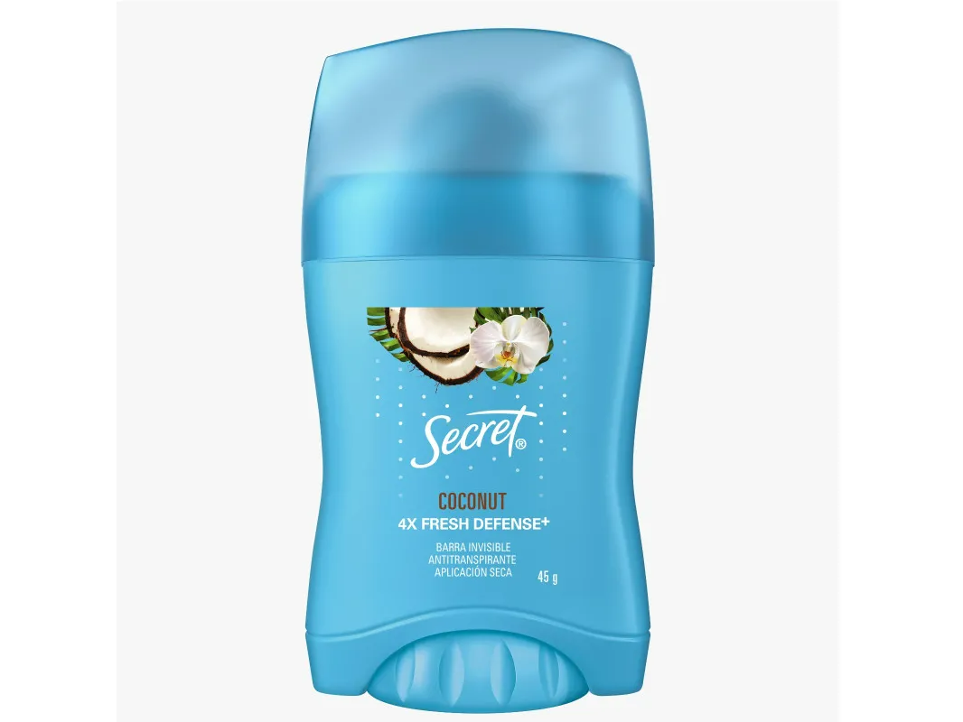 Secret Coconut Barra Antitranspirante X 45 G