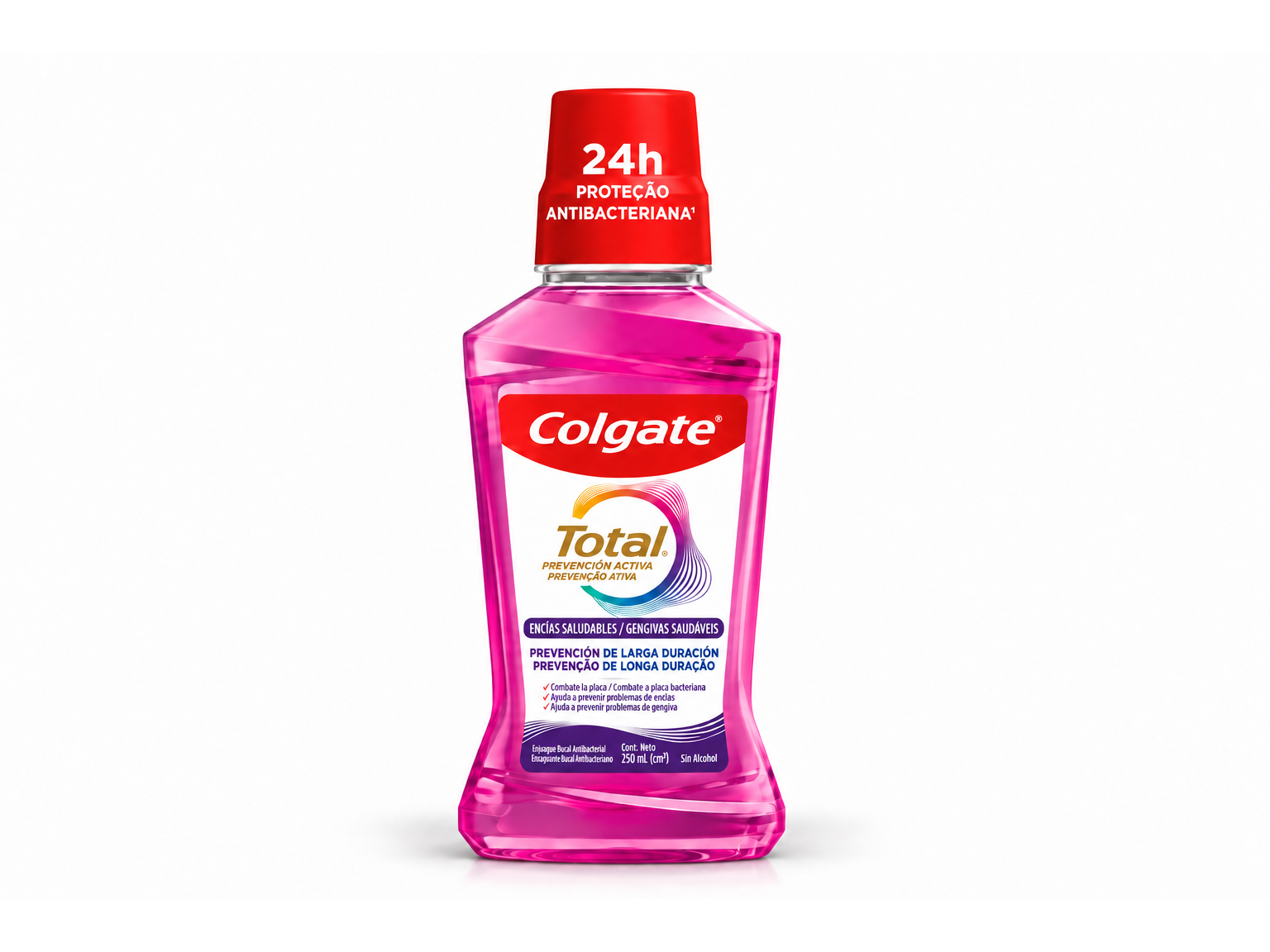 Colgate enjuague bucal - Total Encias reforzadas X 250ml
